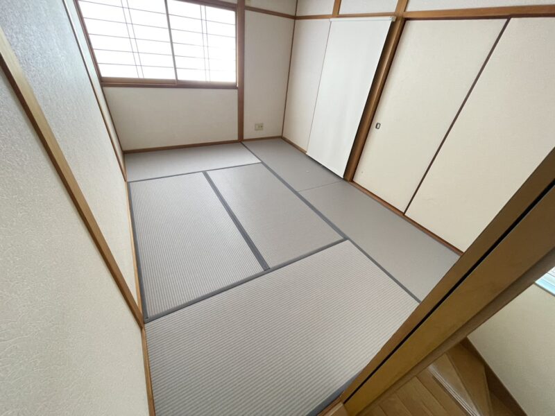 広島市安佐北区 和室新畳施工
